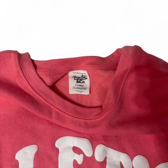 Pink 'Let's Go Girls' Sweatshirt - Picture 4 of 4